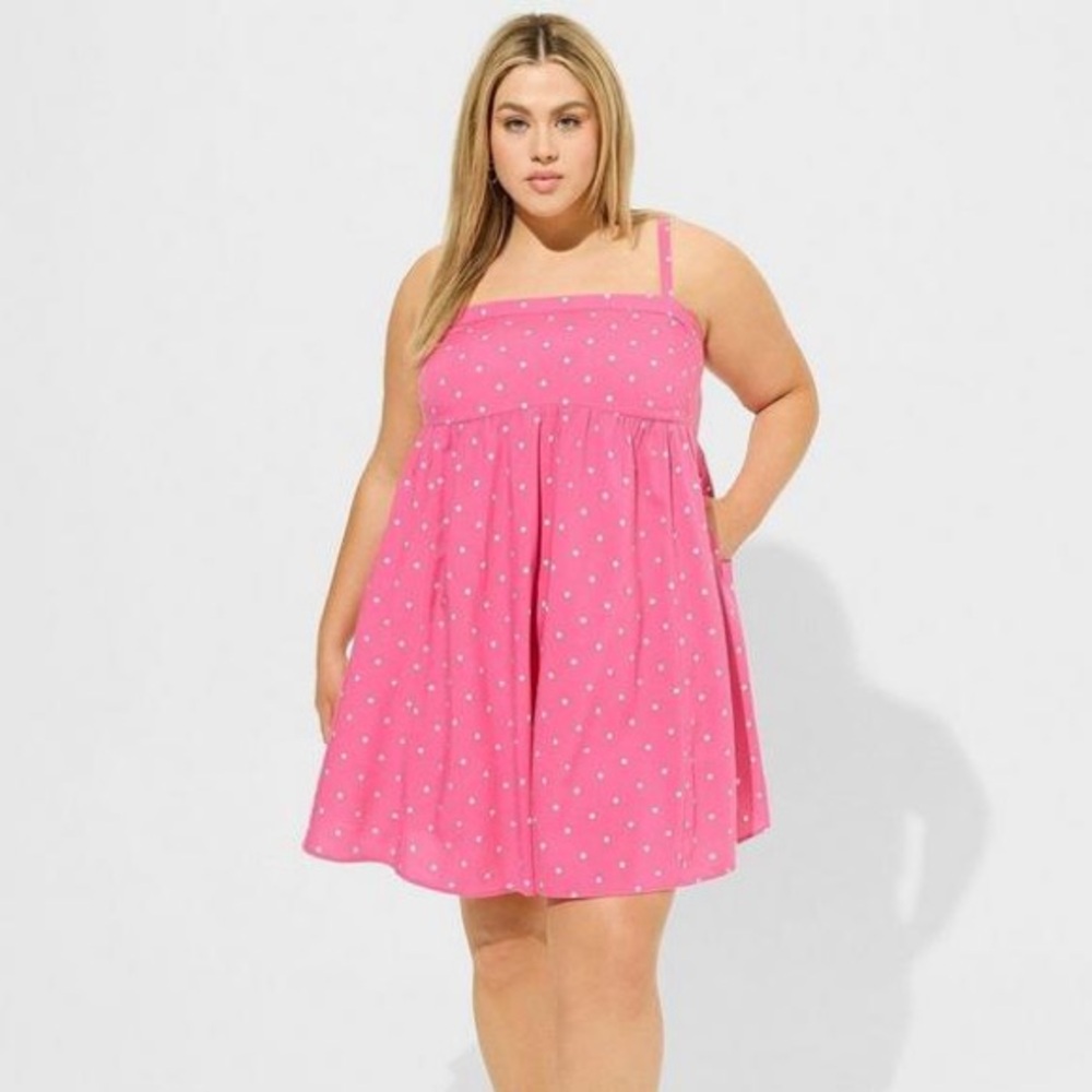 Mini Challis Sleeveless Sundress